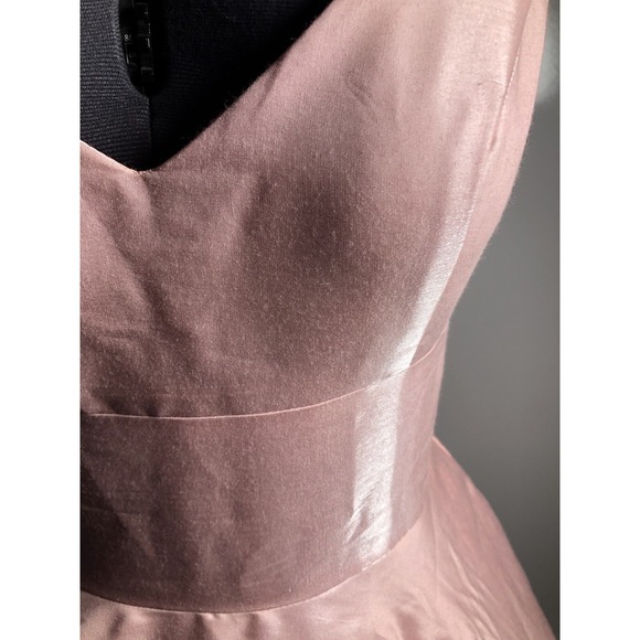 BHLDN Prom Dress Anthropologie Aura Pink w/ POCKETS Cocktail Homecoming 12 - Picture 9 of 16